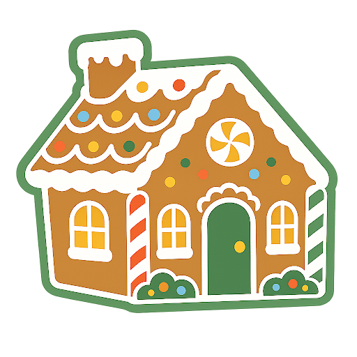 Family Gingerbread House Decorating