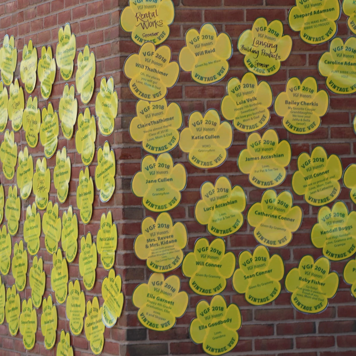 Honor Signs – Collegiate School Parents' Association